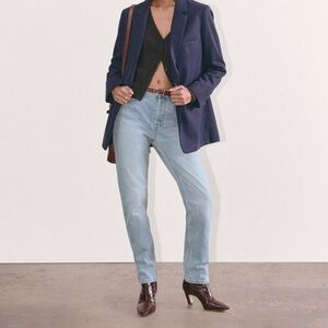 NWT Everlane organic cotton 90s cheeky straight light wash denim jean